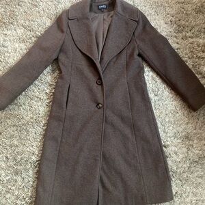 Jones New York Wool Long Coat